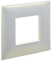 Рамка универсальная DKC Avanti 1-м. белый жемчуг картинка